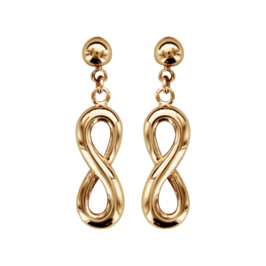 Boucles d'Oreilles Thabora Infini Lisse