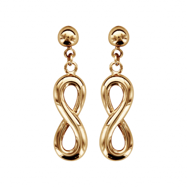 Boucles d'Oreilles Thabora Infini Lisse