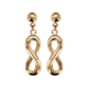 Boucles d'Oreilles Thabora Infini Lisse